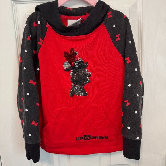 Disney Girls Minnie Mouse Sweatshirt - Picture 1 of 5
